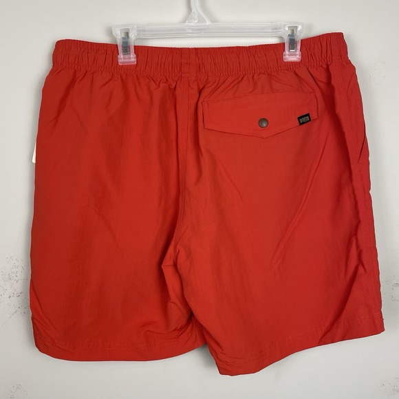 NEW Duluth Trading After Hours Grab Shorts Men's Large Standard Fit 8" Nylon Red - Picture 3 of 10